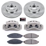 Power Stop 03-04 Mercury Marauder Front Autospecialty Kit w/Cals (2x psbAR8164, 1x psbL4840, 1x psbL4841, 1x psb16-931) thumbnail 1