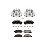 Power Stop 05-07 Ford F-350 Super Duty Front Autospecialty Kit w/Cals (1x psbL5023, 2x psbAR85115, 1x psbL5022, 1x psb16-1069) thumbnail 2