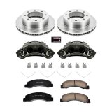 Power Stop 1999 Ford F-350 Super Duty Front Autospecialty Kit w/Cals (2x psbAR8567, 1x psbL4791, 1x psbL4790, 1x psb16-756) thumbnail 2