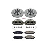 Power Stop 06-08 Lincoln Mark LT Front Autospecialty Kit w/Cals (1x psbL4974, 1x psbL4975, 2x psbAR8594, 1x psb16-1011) thumbnail 2