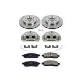 Power Stop 2004 Ford F-150 Front Autospecialty Kit w/Cals (1x psbL4861, 2x psbAR8596, 1x psbL4860, 1x psb16-1011) thumbnail 2