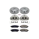 Power Stop 2004 Ford F-150 Front Autospecialty Kit w/Cals (1x psbL4861, 1x psbL4860, 2x psbAR8597, 1x psb16-1011) thumbnail 2
