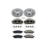 Power Stop 06-08 Lincoln Mark LT Front Autospecialty Kit w/Cals (1x psbL4974, 1x psbL4975, 2x psbAR8597, 1x psb16-1011) thumbnail 2