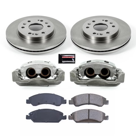 Power Stop 15-20 GMC Yukon XL Front Autospecialty Kit w/Cals (1x psbL4918A, 2x psbAR8654, 1x psbL4919A, 1x psb16-1363) thumbnail 2