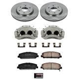 Power Stop 06-07 Nissan Armada Front Autospecialty Kit w/Cals (2x psbJBR1194, 1x psbL3338, 1x psbL3339, 1x psb16-1286) thumbnail 2