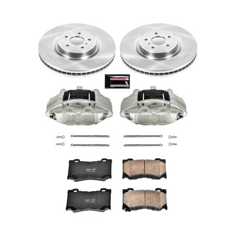 Power Stop 09-19 Nissan 370Z Front Autospecialty Kit w/Cals (1x psbL6233, 1x psbL6232, 2x psbJBR1300, 1x psb16-1346) thumbnail 2