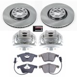 Power Stop 05-09 Audi A4 Quattro Front Autospecialty Kit w/Cals (2x psbEBR637, 1x psbL3246, 1x psbL3247, 1x psb16-915A) thumbnail 2