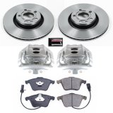 Power Stop 05-08 Audi A6 Quattro Front Autospecialty Kit w/Cals (2x psbEBR831, 1x psbL3246, 1x psbL3247, 1x psb16-915A) thumbnail 2