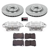 Power Stop 07-14 Ford Mustang Front Autospecialty Kit w/Cals (2x psbAR8184, 1x psbL5128, 1x psbL5129, 1x psb16-1001) thumbnail 2