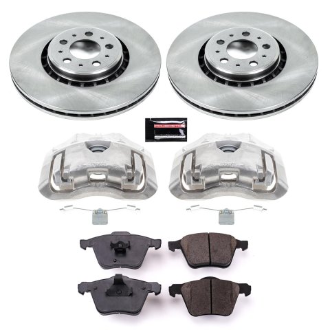 Power Stop 03-14 Volvo XC90 Front Autospecialty Kit w/Cals (2x psbEBR894, 1x psbL2962, 1x psbL2963, 1x psb16-1003) thumbnail 2