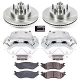 Power Stop 04-05 Ford E-150 Club Wagon Front Autospecialty Kit w/Cals (1x psbL4936, 1x psbL4937, 2x psbAR85111, 1x psb16-1045) thumbnail 1