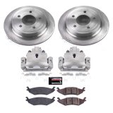 Power Stop 04-05 Ford E-150 Club Wagon Rear Autospecialty Kit w/Cals (1x psbL4958, 1x psbL4959, 2x psbAR85112, 1x psb16-1046) thumbnail 2