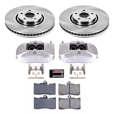 Power Stop 07-11 Lexus GS350 Front Autospecialty Kit w/Cals (1x psbJBR1308, 1x psbL3336, 1x psbL3337, 1x psbJBR1307, 1x psb16-1118) thumbnail 2