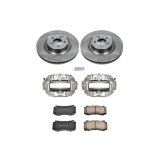 PowerStop Z17 Evolution Plus Stock Replacement Brake Kits with Calipers KCOE4695 Rotors, Pads, Natural Calipers, Replacement, Front, Chrysler, Dodge, Kit thumbnail 2