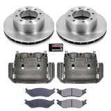 Power Stop 99-04 Ford F-550 Super Duty Front Autospecialty Kit w/Cals (2x psbAR8581, 1x psbL8046, 1x psbL8047, 1x psb16-777) thumbnail 2