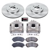 Power Stop 02-04 Pontiac Montana Front Autospecialty Kit w/Cals (1x psbL4772A, 1x psbL4773A, 2x psbAR8269, 1x psb16-844) thumbnail 2