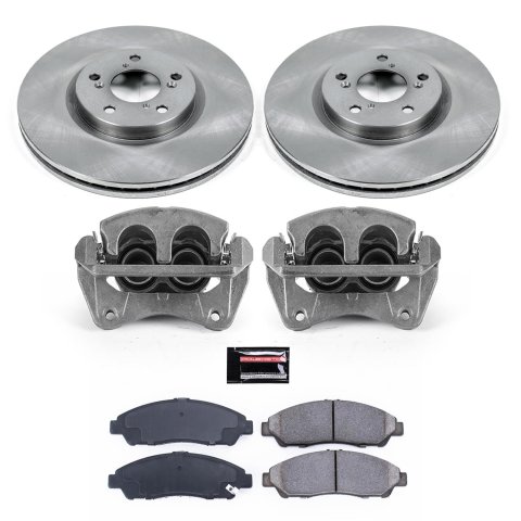 Power Stop 10-13 Acura ZDX Front Autospecialty Kit w/Cals (1x psbL3278, 1x psbL3279, 2x psbJBR1171, 1x psb16-1378) thumbnail 2