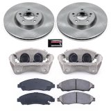 Power Stop 09-15 Honda Pilot Front Autospecialty Kit w/Cals (1x psbL3826, 1x psbL3827, 2x psbJBR1171, 1x psb16-1378) thumbnail 1