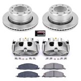 PowerStop Z17 Evolution Plus Stock Replacement Brake Kits with Calipers KCOE5487 Disc Kits, Autospecialty Calipers, Rear, Solid Surface Rotors, 2-piston Calipers, Dodge, Ram, Kit thumbnail 2