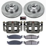 Power Stop 2010 Lincoln MKT Front Autospecialty Kit w/Cals (1x psbL5214, 1x psbL5215, 2x psbAR8194, 1x psb16-1376) thumbnail 1