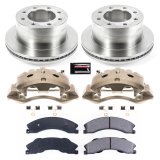 PowerStop Z17 Evolution Plus Stock Replacement Brake Kits with Calipers for 2011-2019 SIERRA 3500 HD, SILVERADO HD - KCOE5562 Disc Kit, Replacement, Rear, Solid Surface, Chevrolet, GMC, Kit thumbnail 2