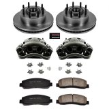 Power Stop 07-10 Ford F-350 Super Duty Front Autospecialty Kit w/Cals (2x psbAR85138, 1x psbL5023, 1x psbL5022, 1x psb16-1069) thumbnail 2