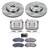 Power Stop 11-14 Honda Odyssey Front Autospecialty Kit w/Cals (2x psbJBR1383, 1x psbL6448, 1x psbL6449, 1x psb16-1521) thumbnail 2