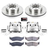 Power Stop 05-16 Ford F-550 Super Duty Front Autospecialty Kit w/Cals (2x psbAR85113, 1x psbL8046B, 1x psbL8047B, 1x psb16-1066) thumbnail 2