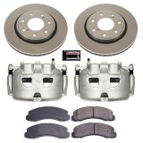 Power Stop 10-11 Ford F-150 Front Autospecialty Kit w/Cals (2x psbAR85140, 1x psbL5236, 1x psbL5237, 1x psb16-2087) thumbnail 1