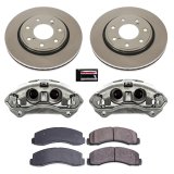 Power Stop 12-14 Ford F-150 Front Autospecialty Kit w/Cals (1x psbL5405, 2x psbAR85140, 1x psbL5404, 1x psb16-2087) thumbnail 1