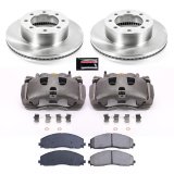 Power Stop 13-16 Ford F-450 Super Duty Front Autospecialty Kit w/Cals (2x psbAR85153, 1x psb16-1680, 1x psbL5486, 1x psbL5487) thumbnail 2