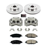 Power Stop 13-19 Nissan Pathfinder Front Autospecialty Kit w/Cals (1x psbL7100, 1x psbL7101, 2x psbJBR1559, 1x psb16-1649) thumbnail 2