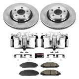 Power Stop 15-20 Ford Mustang Front Autospecialty Kit w/Cals (1x psbL15008, 1x psbL15009, 2x psbAR85158, 1x psb16-1791) thumbnail 2