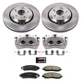 Power Stop 14-16 Acura MDX Front Autospecialty Kit w/Cals (1x psbL3826A, 1x psbL3827A, 2x psbJBR1589, 1x psb16-1723) thumbnail 2