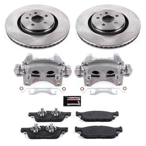 Power Stop 19-21 Lincoln Nautilus Front Autospecialty Kit w/Cals (2x psbAR85173, 1x psbL5502, 1x psbL5503, 1x psb16-1818) thumbnail 2