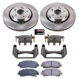Power Stop 15-20 Acura TLX Front Autospecialty Kit w/Cals (2x psbJBR1589, 1x psbL3102, 1x psbL3103, 1x psb16-1584) thumbnail 2