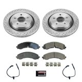 Power Stop 2020 GMC Sierra 2500 HD Rear Autospecialty Brake Kit (2x psbAR82154, 2x psbSW-1218, 1x psb17-2250) thumbnail 7