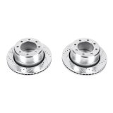 Power Stop 11-12 Ram 3500 Rear Drilled & Slotted Rotor - Pair (1x psbAR8374XL, 1x psbAR8374XR) thumbnail 5