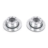 Power Stop 11-12 Ram 3500 Rear Drilled & Slotted Rotor - Pair (1x psbAR8374XL, 1x psbAR8374XR) thumbnail 6