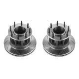 Power Stop 17-22 Ford F-350 Super Duty Front Drilled & Slotted Rotor - Pair (1x psbAR85188XL, 1x psbAR85188XR) thumbnail 5