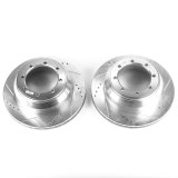Power Stop 2004 Ford F-150 Heritage Rear Drilled & Slotted Rotor - Pair (1x psbAR8579XL, 1x psbAR8579XR) thumbnail 4