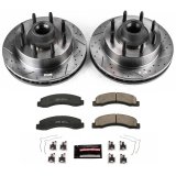 Power Stop 03-04 Ford F-350 Super Duty Front Z23 Evolution Brake Kit (1x psbZ23-756, 1x psbAR8181XL, 1x psbAR8181XR) thumbnail 1