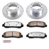 Power Stop 10-12 Ford F-450 Super Duty Front Z36 Truck & Tow Brake Kit (1x psbZ36-1069, 1x psbAR85107XL, 1x psbAR85107XR, 1x psbPBK070) thumbnail 5