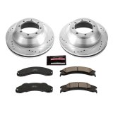 Power Stop 17-18 Ford E-450 Super Duty Rear Z23 Evolution Brake Kit (1x psbZ23-1329, 1x psbAR85125XL, 1x psbAR85125XR) thumbnail 1
