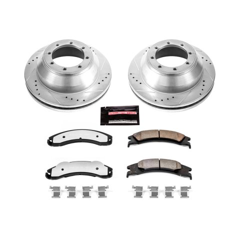 Power Stop 17-18 Ford E-450 Super Duty Rear Z36 Truck & Tow Brake Kit (1x psbZ36-1329, 1x psbAR85125XL, 1x psbAR85125XR) thumbnail 4