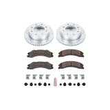 Power Stop 2011 GMC Sierra 3500 HD Front Z36 Truck & Tow Brake Kit (1x psbZ36-1411, 1x psbAR82153XL, 1x psbAR82153XR, 1x psbPBK096) thumbnail 3