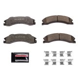 PowerStop Z36 Truck and Tow Brake Upgrade Kits for 2011-2019 SIERRA 3500 HD, SILVERADO HD - K5562-36 Rotors/Pads, Iron, Drilled/Slotted, Zinc Plated, Carbon Ceramic Pads, Chevy, GMC, Rear, Kit thumbnail 9