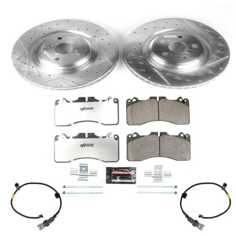 Power Stop 10-17 Lexus LS460 Front Z26 Street Brake Kit (2x psbSW-0912, 1x psbZ26-1440, 1x psbJBR1377XL, 1x psbJBR1378XR) thumbnail 4
