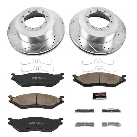 Power Stop 06-09 Ford LCF Rear Z23 Evolution Brake Kit (1x psbZ23-1066, 1x psbAR85114XL, 1x psbAR85114XR) thumbnail 9