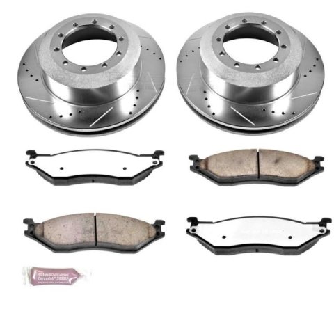 Power Stop 06-09 Ford LCF Rear Z36 Truck & Tow Brake Kit (1x psbZ36-1066, 1x psbAR85114XL, 1x psbAR85114XR, 1x psbPBK043) thumbnail 2